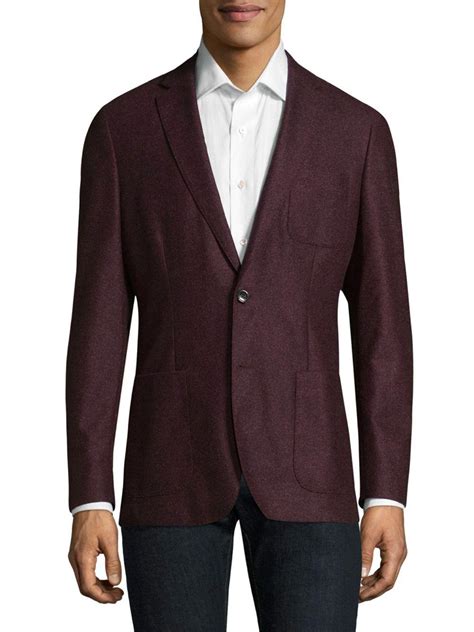 michael kors yarn knit blazer men